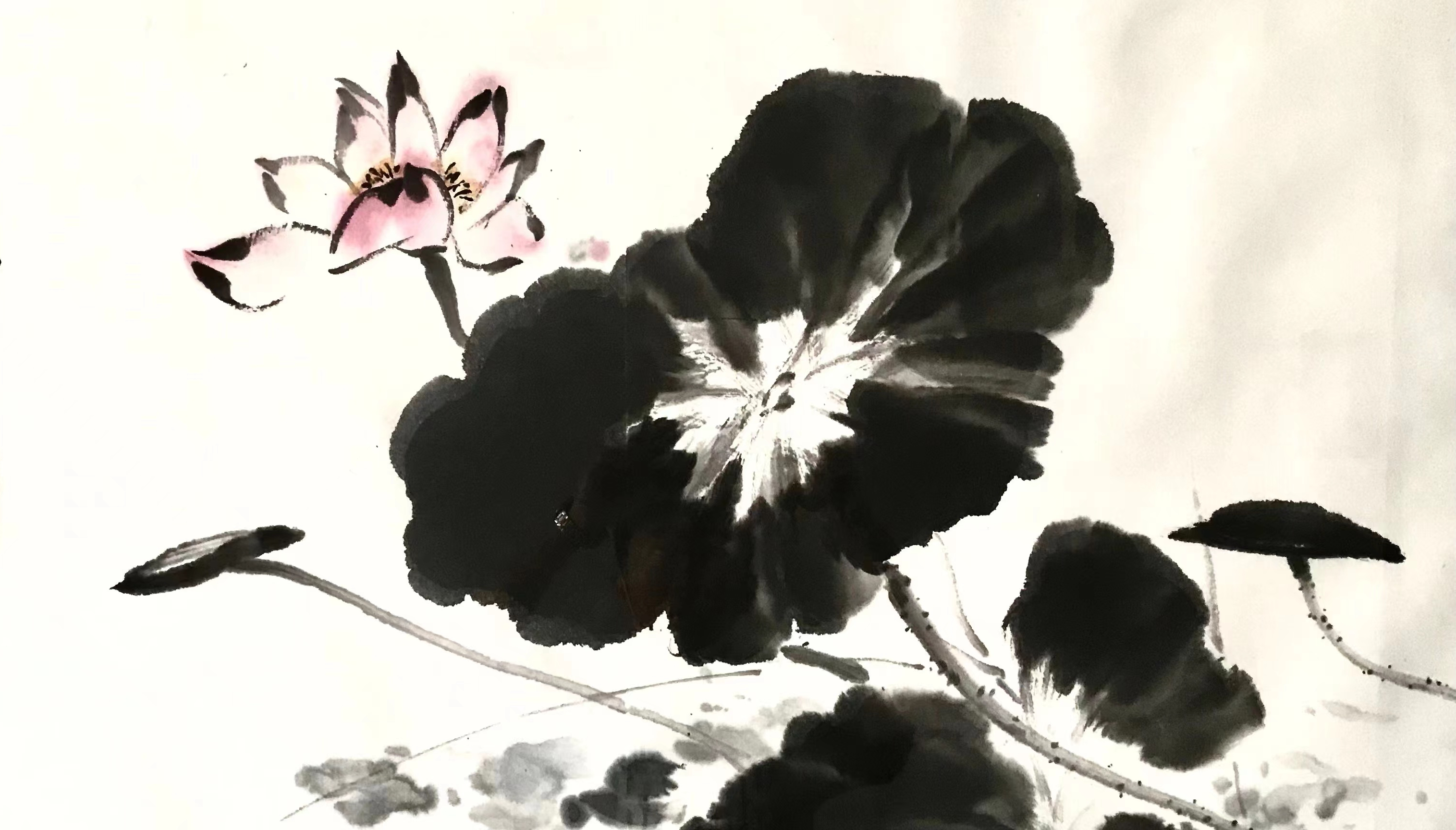 3、丹心绘正气  泼墨寓清风--科技发展公司--王健.JPG